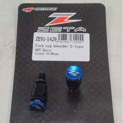 Despinches telescopicas KTM motocross 125 a 520 cc ZETA ZE91-1429 azul - Imagen 2