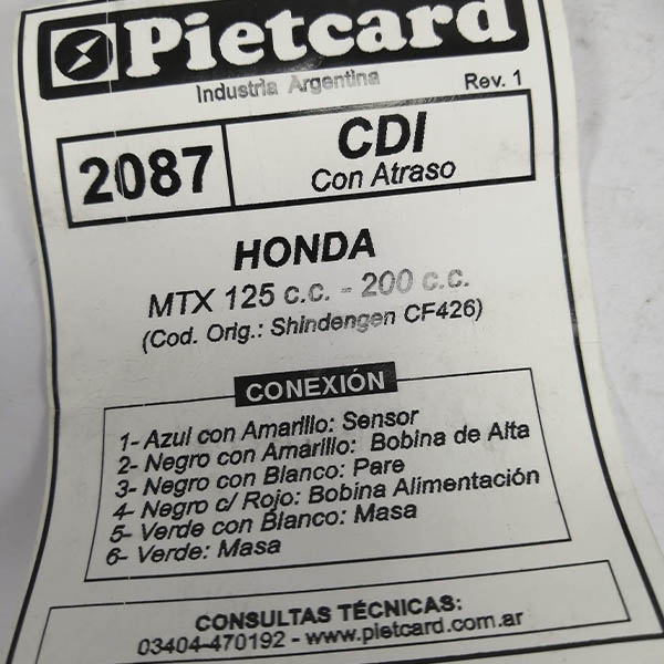 Bobina de ignición de Carreras Honda ATC110 ATC125 ATC185 ATC200 MT50 MBX50 MBX80 MTX125 