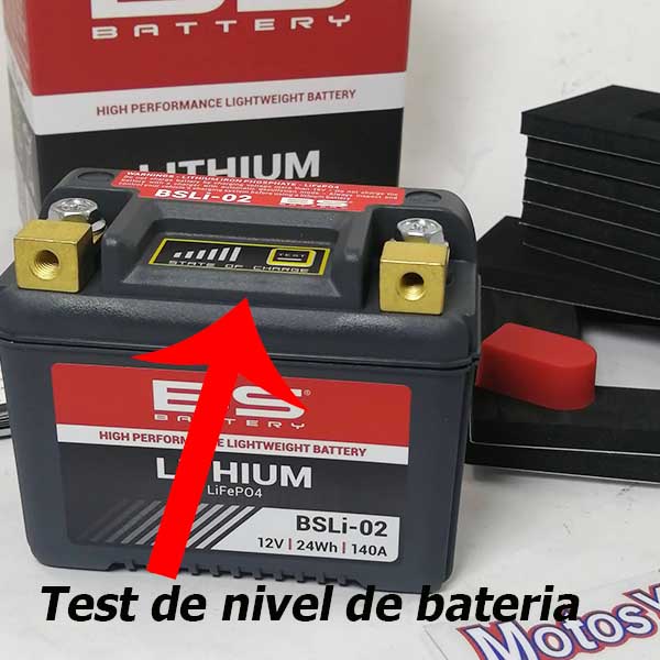 Batería de Litio Moto BSLI-12 BS-Battery